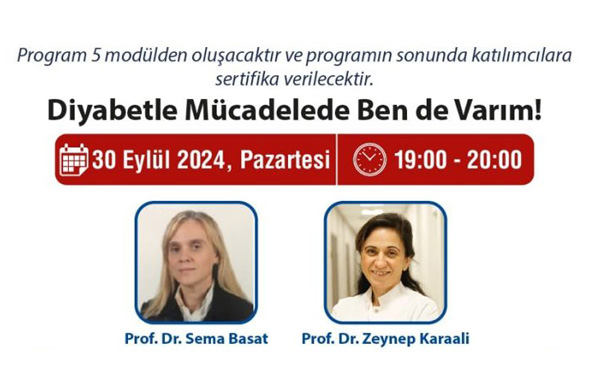 Diyabetle Mücadele Bende Varım 30 EyLul_2024 Pazartesi